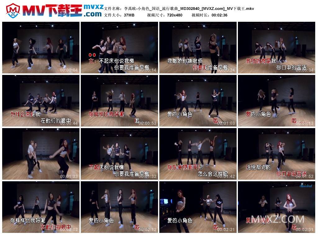 李禹欧-小角色_国语_流行歌曲_MD302840